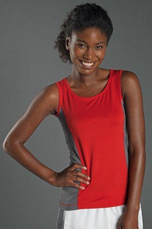 Ladies' Tagless Contrast Tank Top