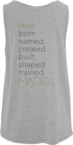 "MADE FOR THIS" Jersey Big Tank