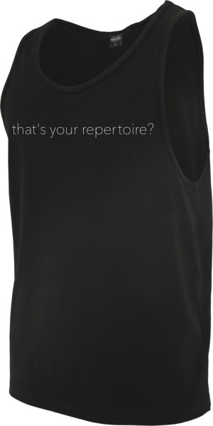 "REPERTOIRE" Jersey Big Tank