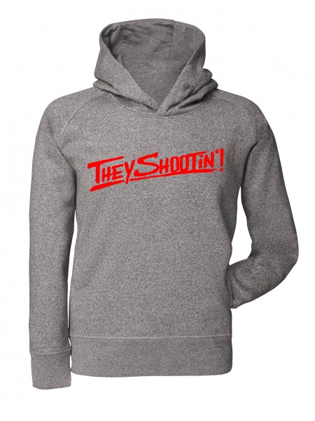 "THEY SHOOTIN" Boys Kapuzenpullover