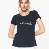 Sport Leben T-Shirt Damen inkl. Ärmeldruck "Uni Heidelberg" Sport Leben T-Shirt Damen inkl. Ärmeldruck "Uni Heidelberg"