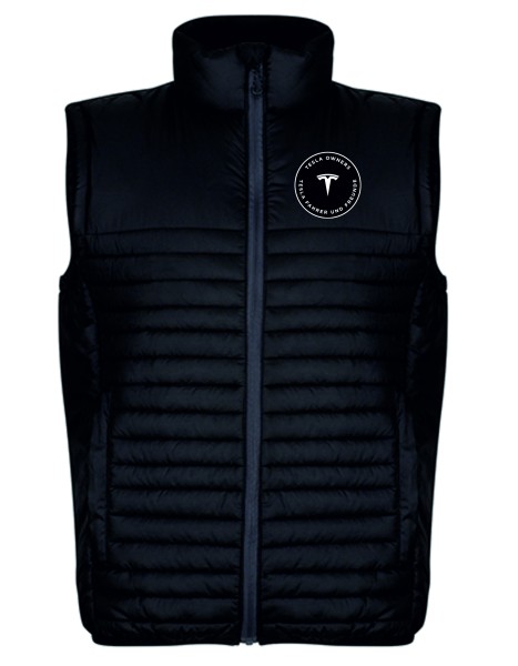 Thermal Bodywarmer aus Recyceltem Polyester mit Webaufnäher